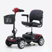 M1 Plus Portal 4-Wheel Mobility Scooter - Comfortable, Easy to Carry