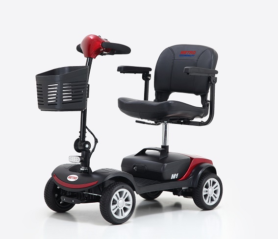 M1 Plus Portal 4-Wheel Mobility Scooter - Comfortable, Easy to Carry