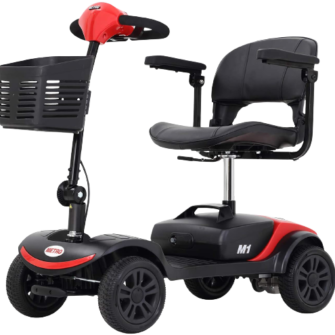 M1 Lite 4-Wheel Mobility Scooter – Non Medical Use Only